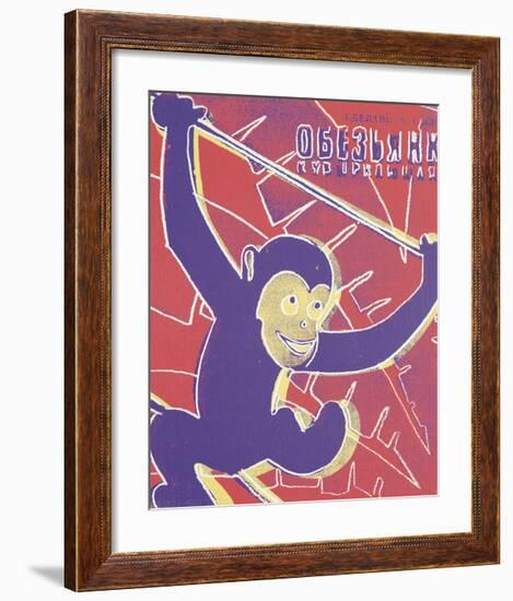 Monkey, 1983-Andy Warhol-Framed Giclee Print