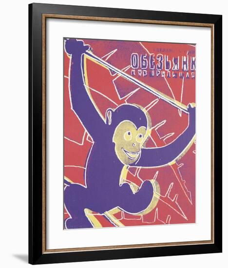 Monkey, 1983-Andy Warhol-Framed Giclee Print