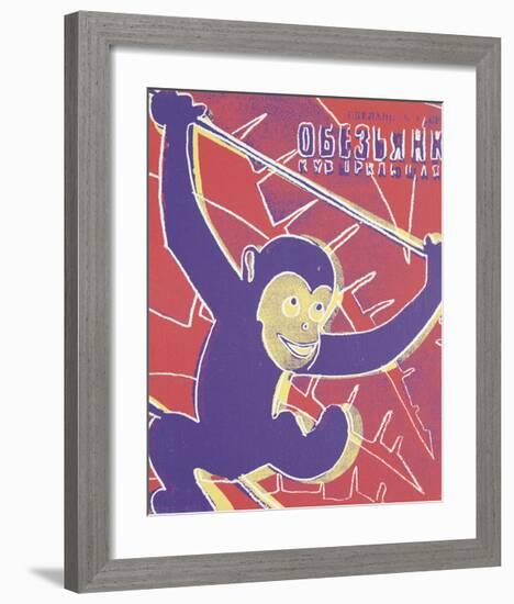 Monkey, 1983-Andy Warhol-Framed Giclee Print