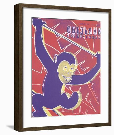 Monkey, 1983-Andy Warhol-Framed Giclee Print