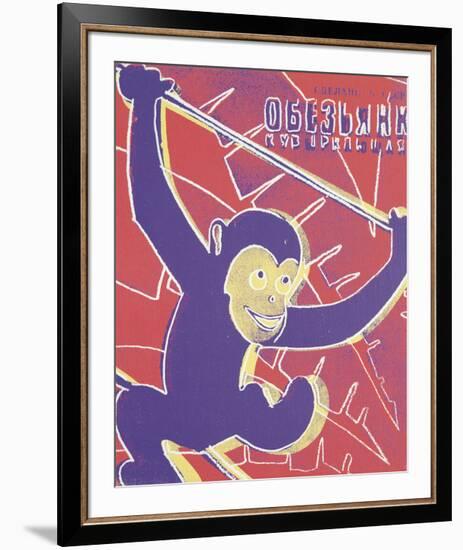 Monkey, 1983-Andy Warhol-Framed Giclee Print