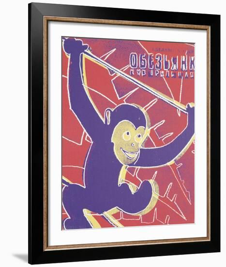 Monkey, 1983-Andy Warhol-Framed Giclee Print