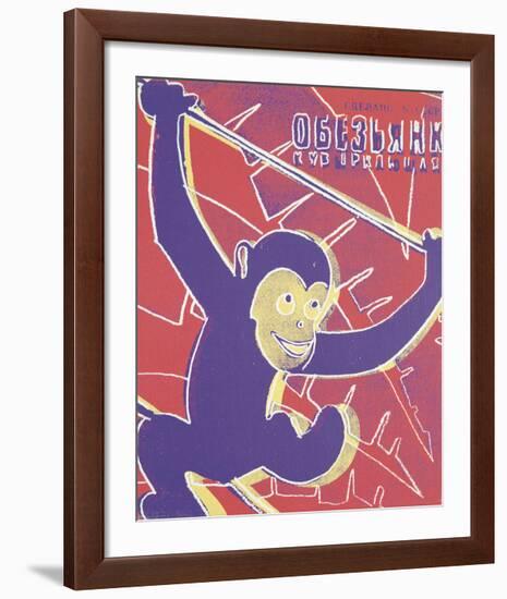 Monkey, 1983-Andy Warhol-Framed Giclee Print