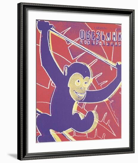 Monkey, 1983-Andy Warhol-Framed Giclee Print