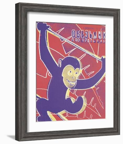 Monkey, 1983-Andy Warhol-Framed Art Print