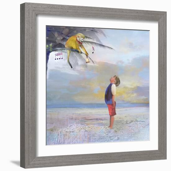 Monkey and Me-Nancy Tillman-Framed Art Print