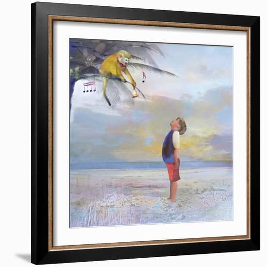 Monkey and Me-Nancy Tillman-Framed Art Print