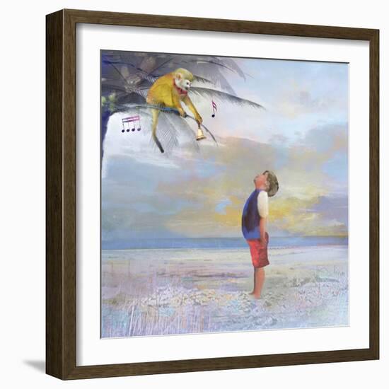 Monkey and Me-Nancy Tillman-Framed Premium Giclee Print