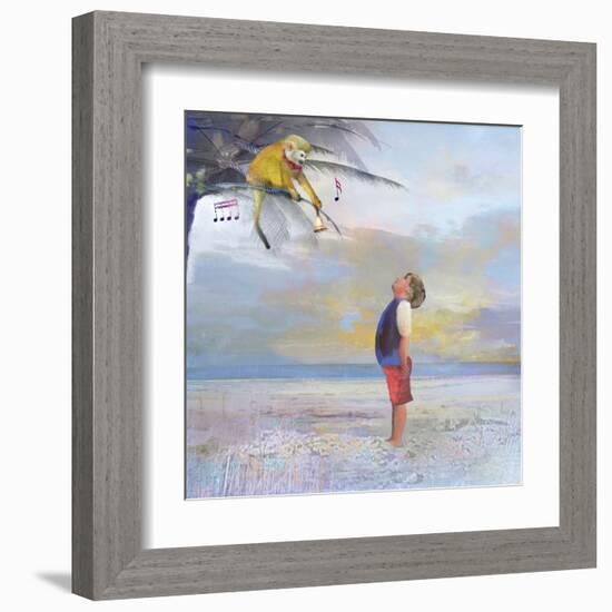 Monkey and Me-Nancy Tillman-Framed Art Print