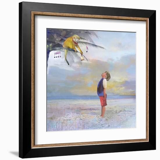 Monkey and Me-Nancy Tillman-Framed Art Print