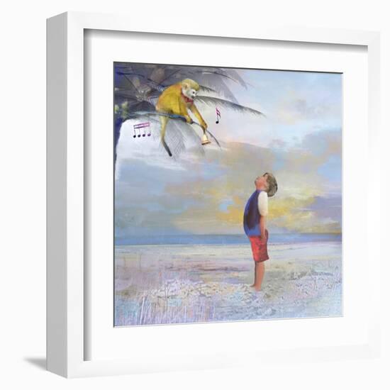 Monkey and Me-Nancy Tillman-Framed Art Print