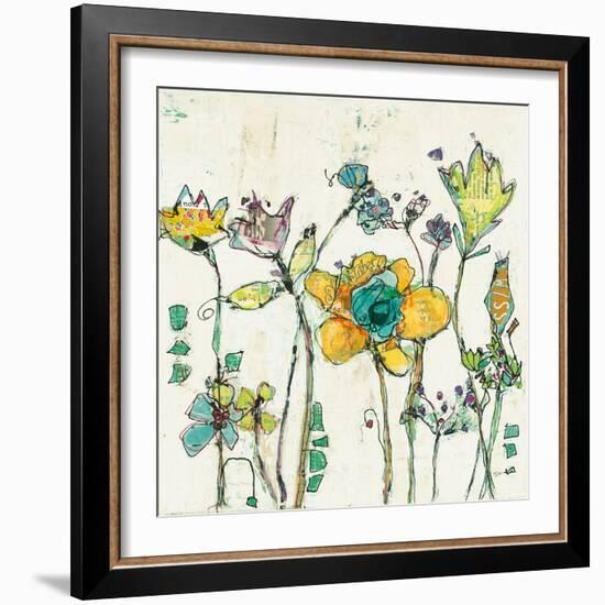 Monkey and Mommy Cream-Kellie Day-Framed Art Print