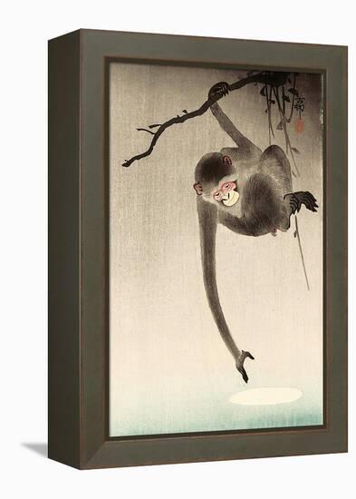 Monkey and Moon-Koson Ohara-Framed Premier Image Canvas