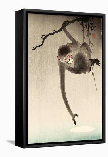 Monkey and Moon-Koson Ohara-Framed Premier Image Canvas