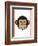 Monkey - Animaru Cartoon Animal Print-Animaru-Framed Giclee Print