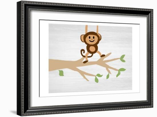 Monkey Around-Sheldon Lewis-Framed Art Print