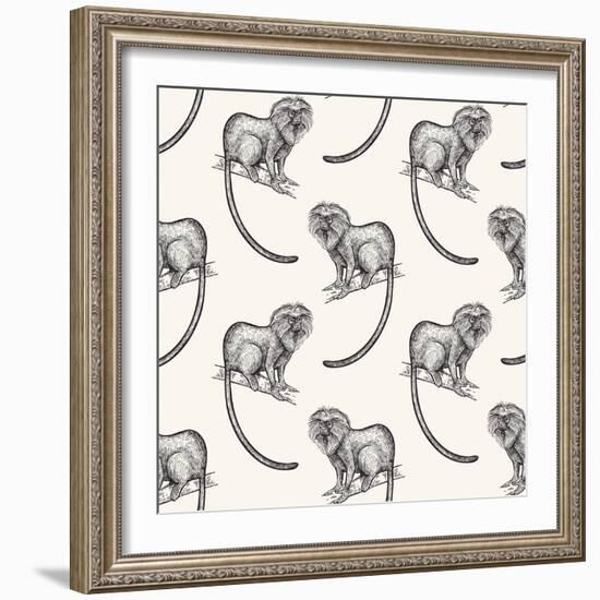 Monkey Around-Kimberly Allen-Framed Art Print