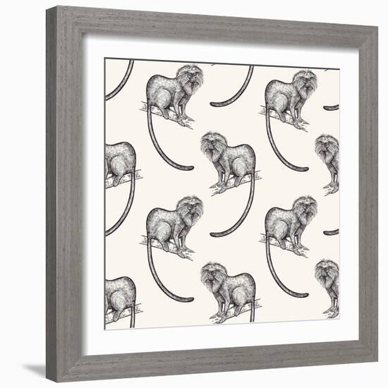 Monkey Around-Kimberly Allen-Framed Art Print