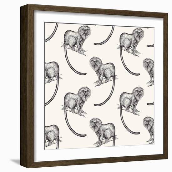 Monkey Around-Kimberly Allen-Framed Art Print