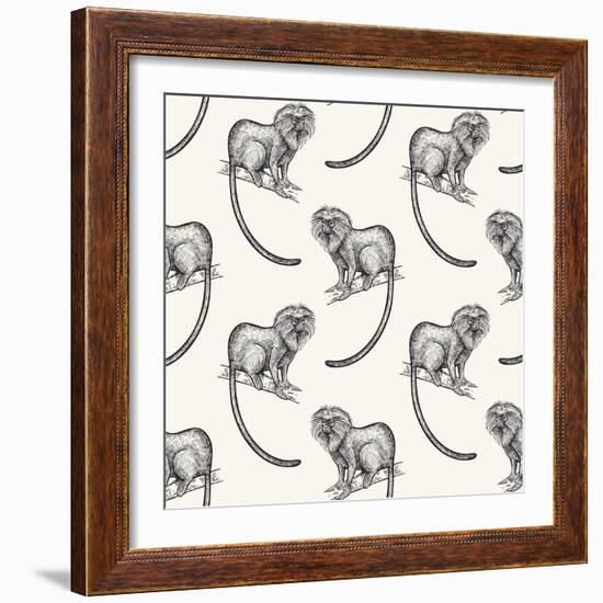 Monkey Around-Kimberly Allen-Framed Art Print