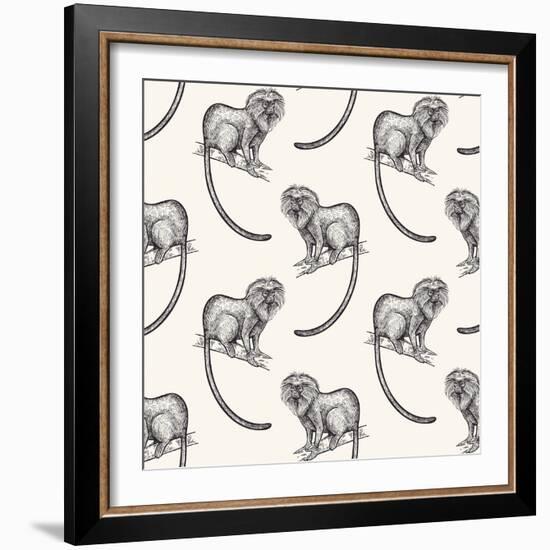 Monkey Around-Kimberly Allen-Framed Art Print