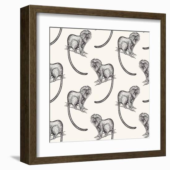 Monkey Around-Kimberly Allen-Framed Art Print