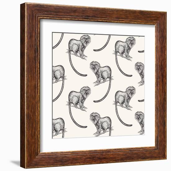 Monkey Around-Kimberly Allen-Framed Art Print