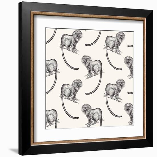 Monkey Around-Kimberly Allen-Framed Art Print