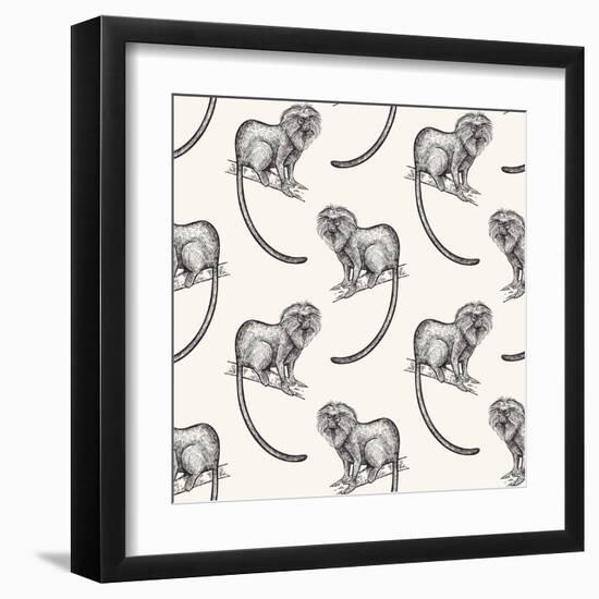 Monkey Around-Kimberly Allen-Framed Art Print