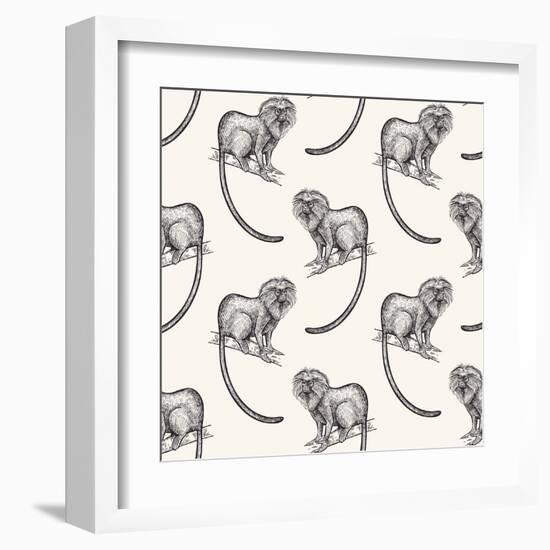 Monkey Around-Kimberly Allen-Framed Art Print