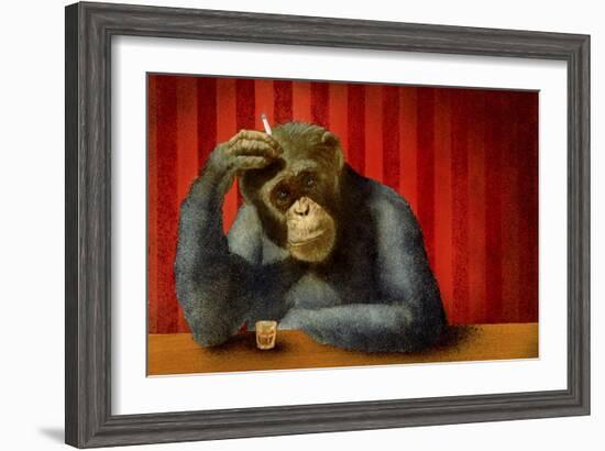 Monkey Bars II-Will Bullas-Framed Giclee Print