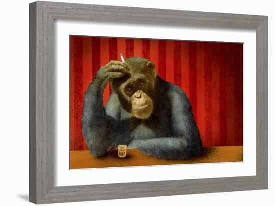 Monkey Bars II-Will Bullas-Framed Giclee Print