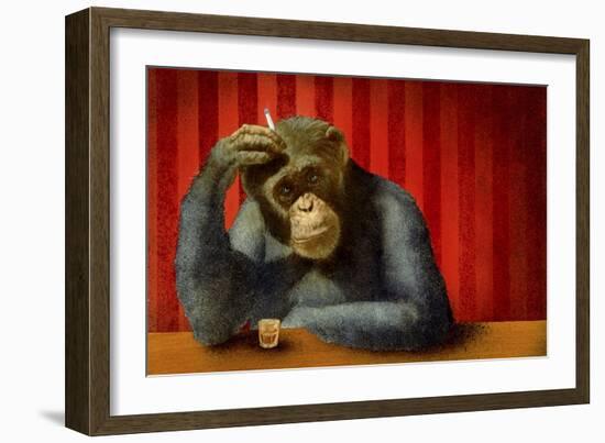 Monkey Bars II-Will Bullas-Framed Giclee Print