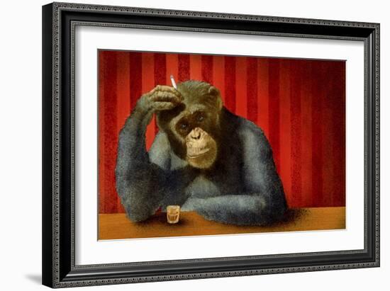 Monkey Bars II-Will Bullas-Framed Giclee Print