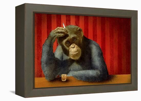 Monkey Bars II-Will Bullas-Framed Premier Image Canvas