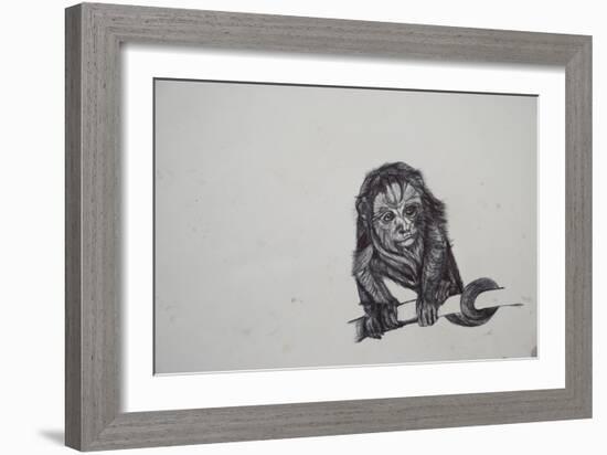 Monkey Business, 2016-Lou Gibbs-Framed Giclee Print