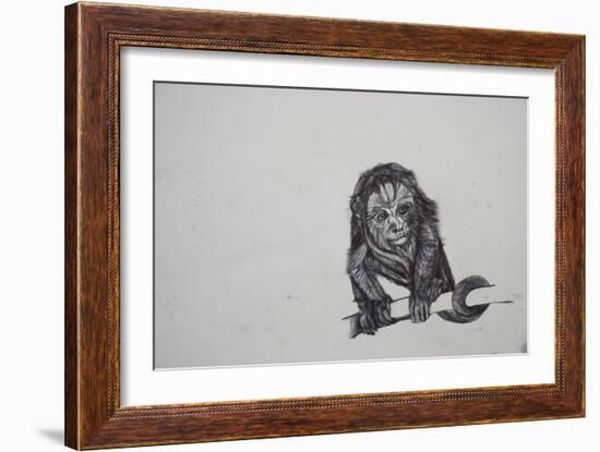 Monkey Business, 2016-Lou Gibbs-Framed Giclee Print