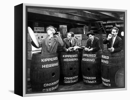 Monkey Business, Harpo Marx, Zeppo Marx, Chico Marx, Groucho Marx, 1931-null-Framed Stretched Canvas