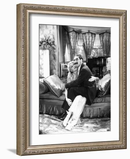 Monkey Business, Thelma Todd, Groucho Marx, 1931-null-Framed Photo