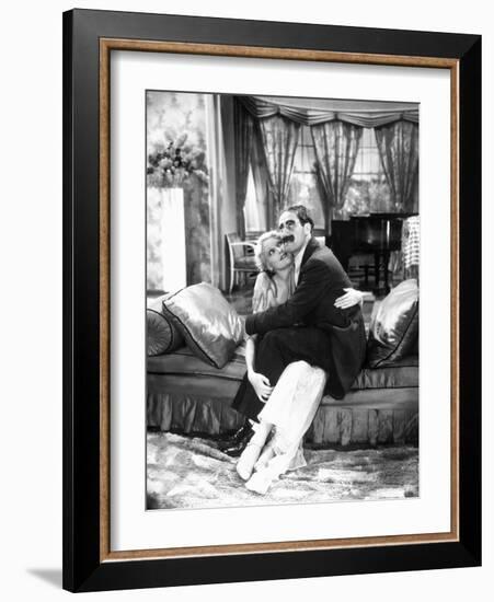 Monkey Business, Thelma Todd, Groucho Marx, 1931-null-Framed Photo