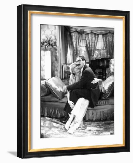 Monkey Business, Thelma Todd, Groucho Marx, 1931-null-Framed Photo