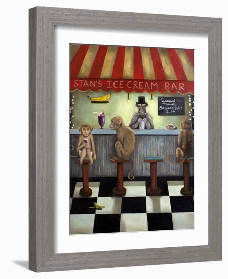 Monkey Business-Leah Saulnier-Framed Giclee Print