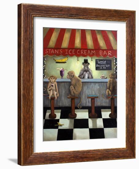 Monkey Business-Leah Saulnier-Framed Giclee Print