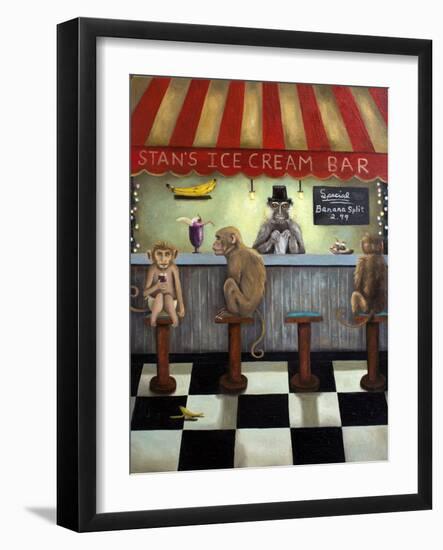 Monkey Business-Leah Saulnier-Framed Giclee Print