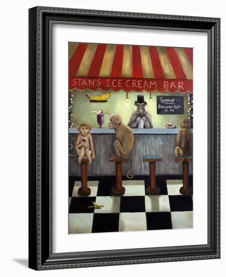 Monkey Business-Leah Saulnier-Framed Giclee Print