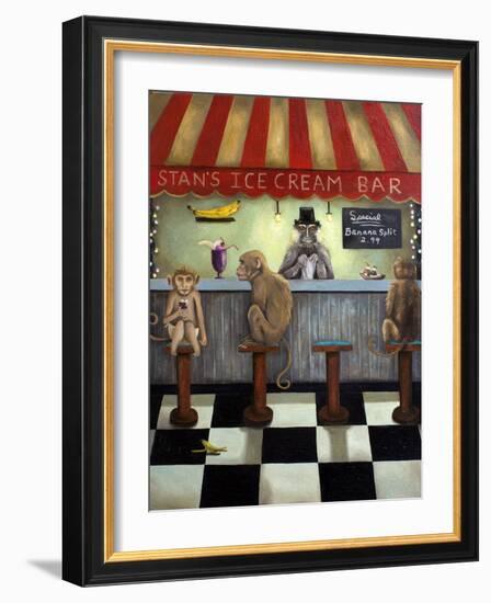 Monkey Business-Leah Saulnier-Framed Giclee Print