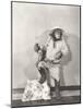 Monkey Dressed Up Like a Cowboy-null-Mounted Photo