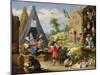 Monkey Encampment-David Teniers the Younger-Mounted Giclee Print