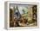 Monkey Encampment-David Teniers the Younger-Framed Premier Image Canvas