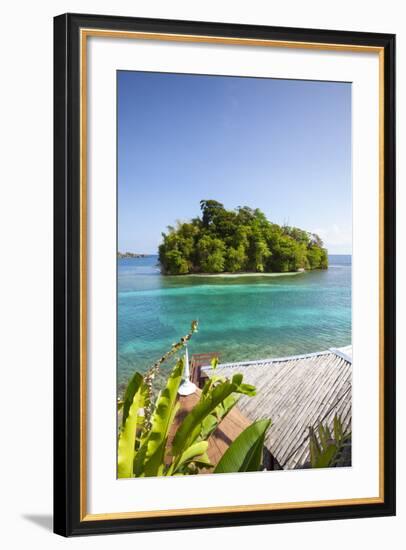 Monkey Island, Port Antonio, Portland Parish, Jamaica, West Indies, Caribbean, Central America-Doug Pearson-Framed Photographic Print